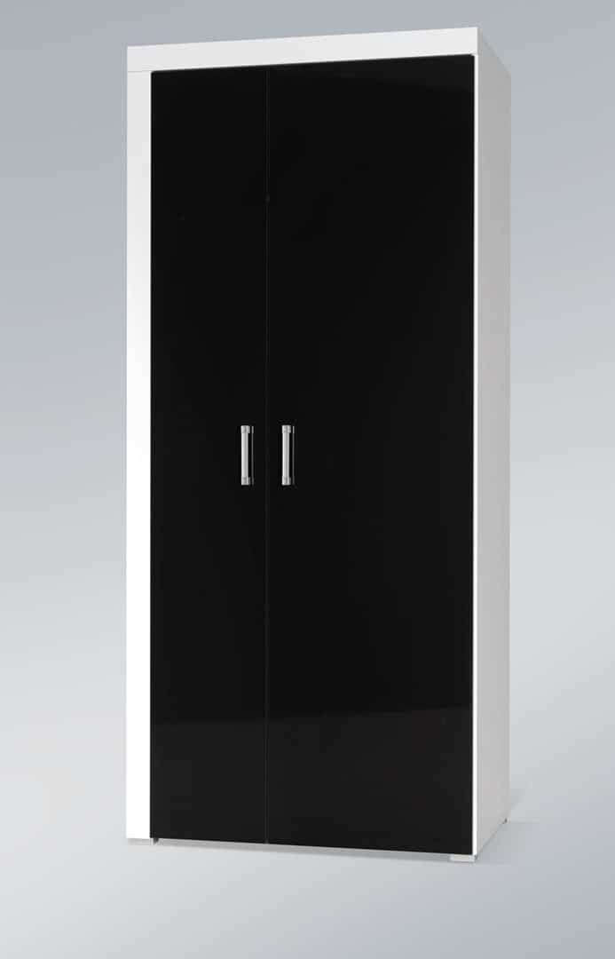 Szafa SAMBA (Unit 1) biały/czarny połysk