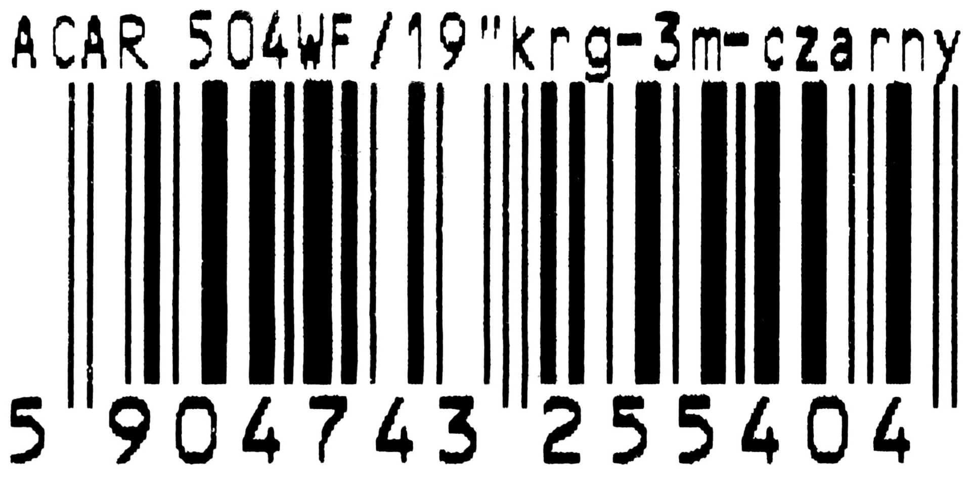 Listwa HSK DATA ALP-ACAR504WF---03BKG (3m; kolor czarny)