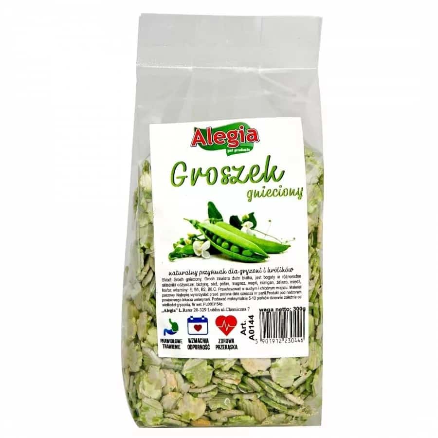 ALEGIA Groch gnieciony 130g dla zwierząt
