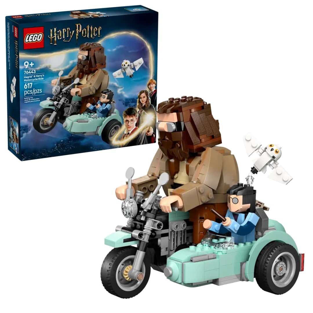 LEGO HARRY POTTER 76443 Przejażdżka motocyklowa Hagrida i Harry’ego (WYPRZEDAŻ)