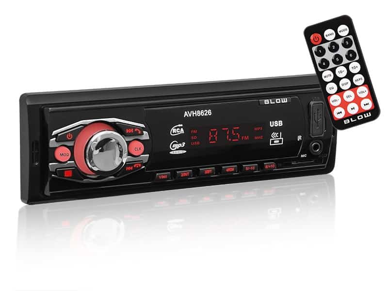 Radio samochodowe BLOW AVH-8626 78-279# (Bluetooth, USB + AUX + karty SD)