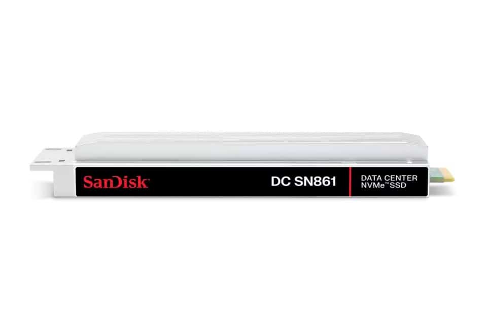 Dysk SSD SanDisk (Western Digital) SN861 7.68TB E1.S (15mm) NVMe Gen5 WUS6A7676PKP8X1 (DWPD 1) SE