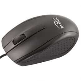 Mysz TITANUM Marlin 3D TM110K - Czarna, 1000 DPI