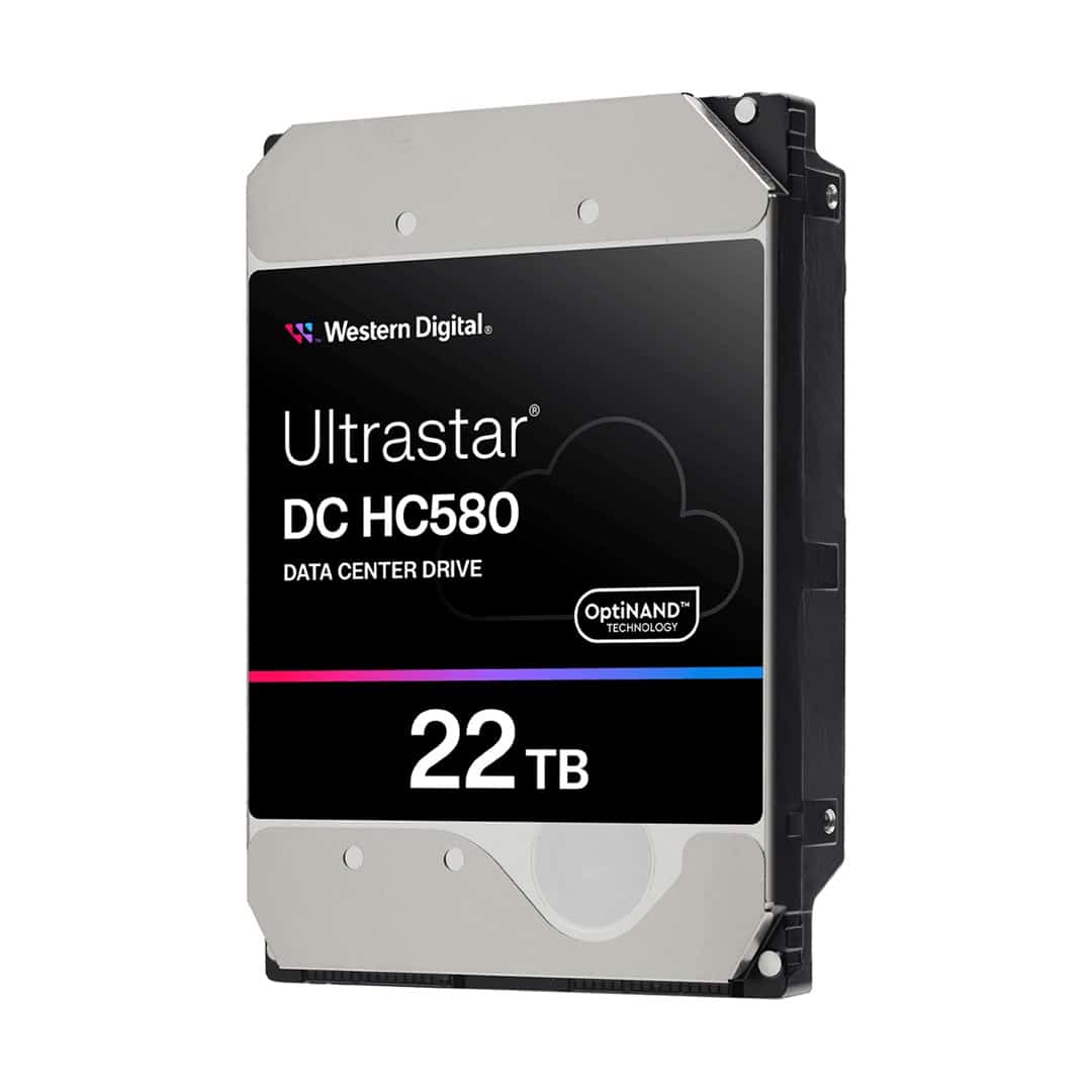 Dysk serwerowy HDD Western Digital Ultrastar DC HC580 WUH722422ALE6L4 (22 TB; 3.5"; SATA)