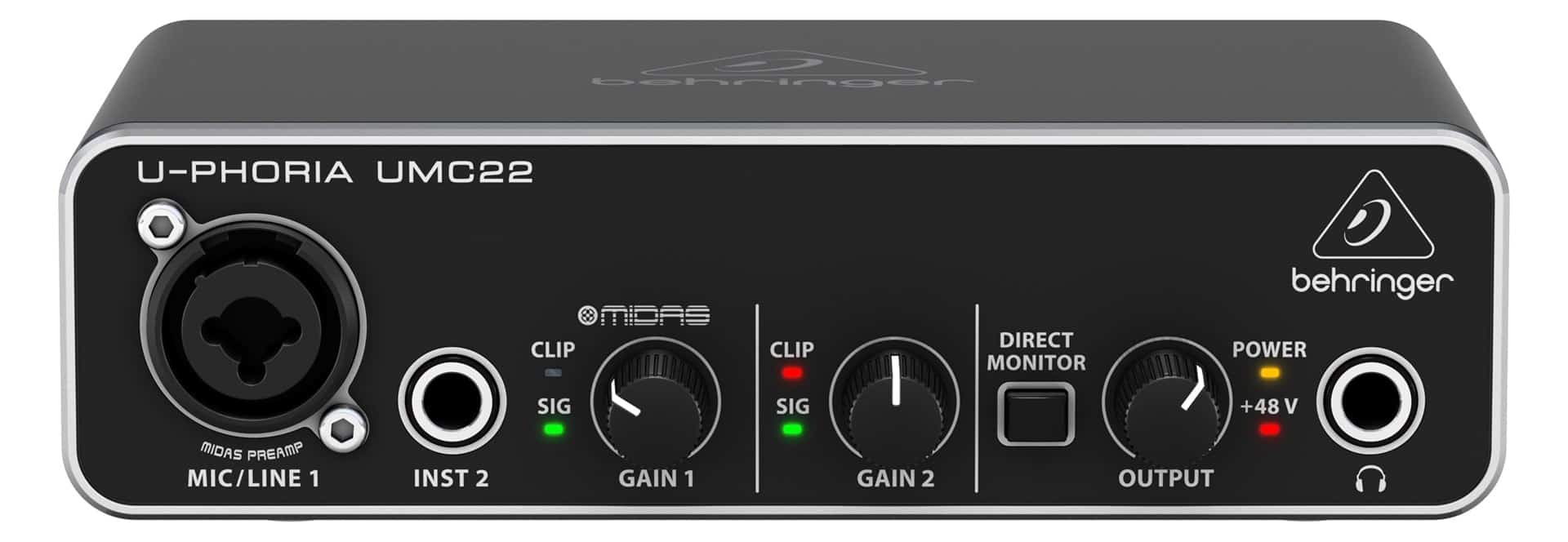 Behringer UMC22 - Interfejs audio USB