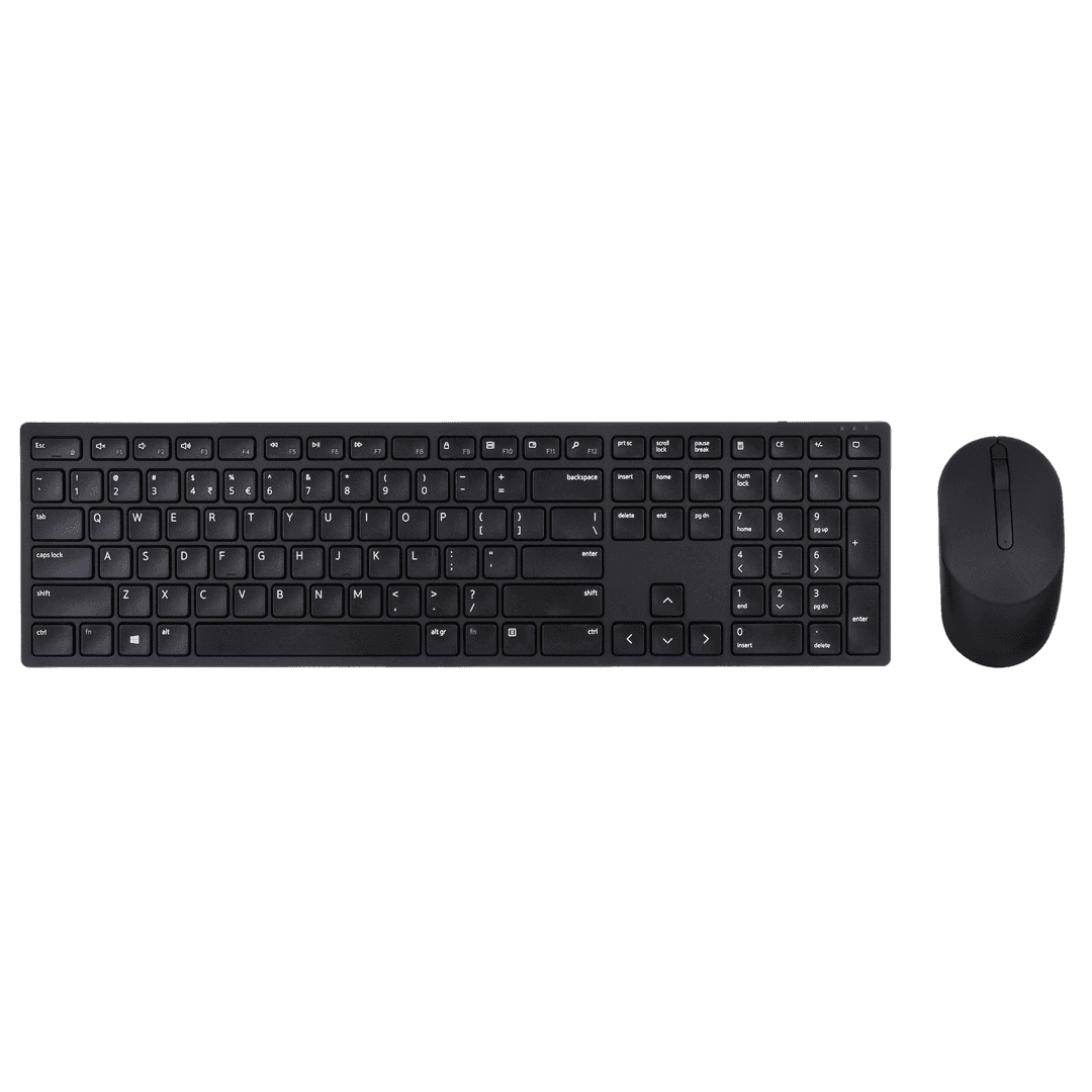 Dell Pro Wireless Keyboard and Mouse - KM5221W - US International (QWERTY) (RTL BOX)