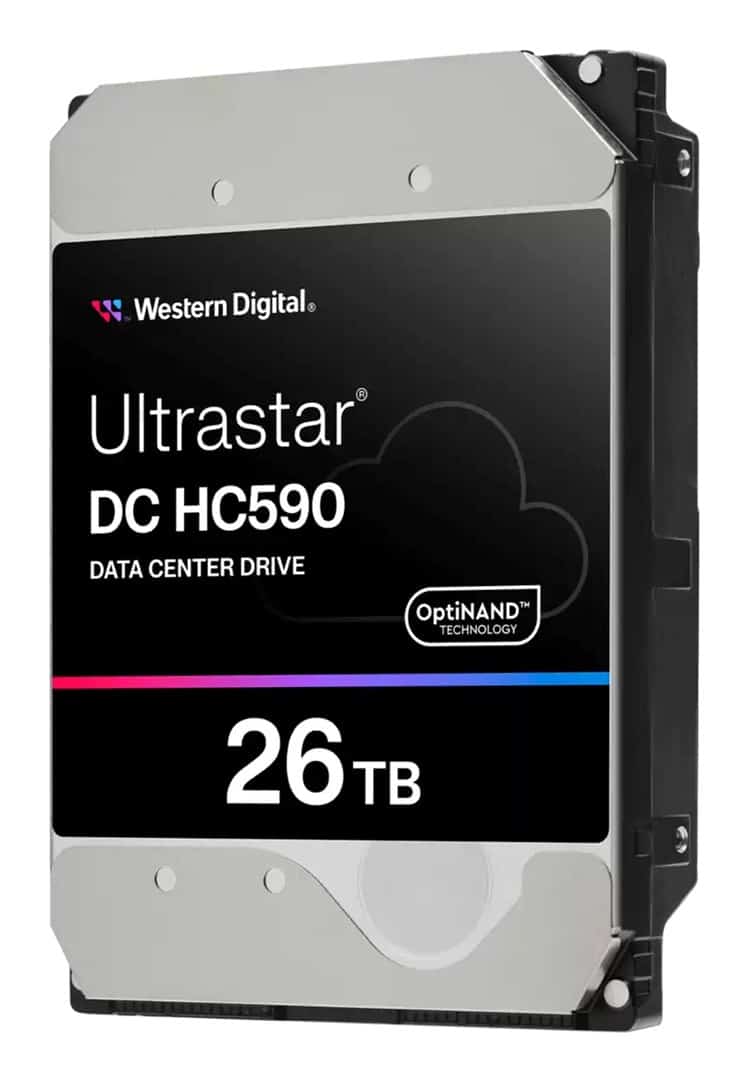 Dysk serwerowy HDD Western Digital Ultrastar DC HC590 WUH722626ALE6L4 (26 TB; 3,5"; SATA)