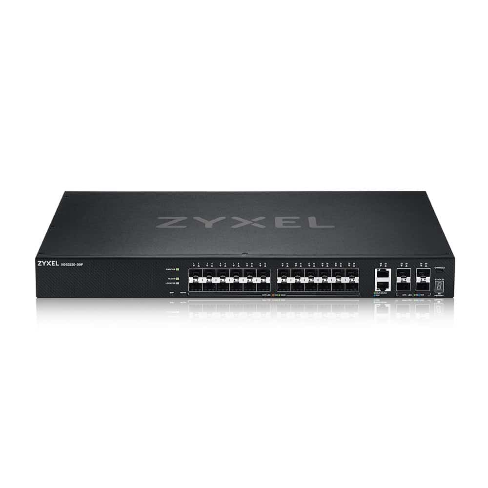 Switch Zyxel XGS2220-30F 30p Zarządzany Czarny
