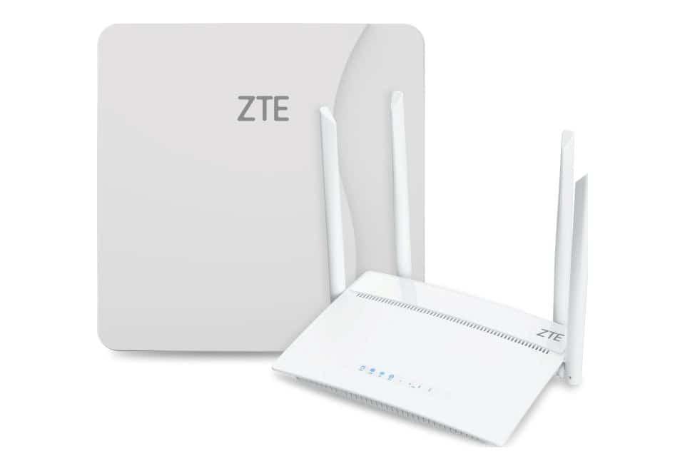 Router ZTE MF258 + IDU Wifi6 5G Biały