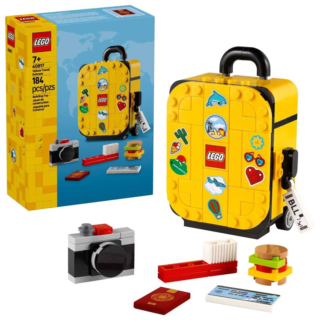 LEGO 40817 - Żółta walizka podróżna