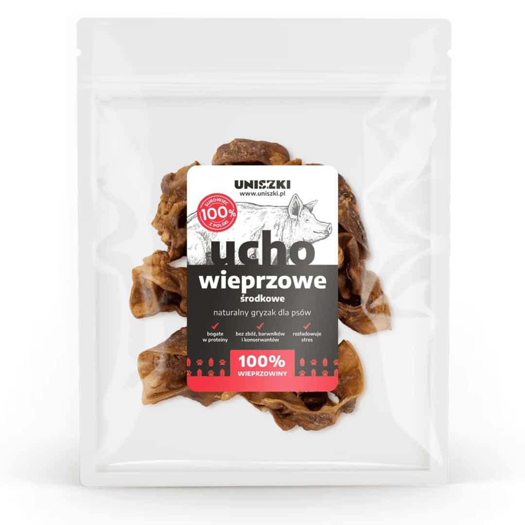 UNISZKI Ucho wieprzowe środkowe 200g