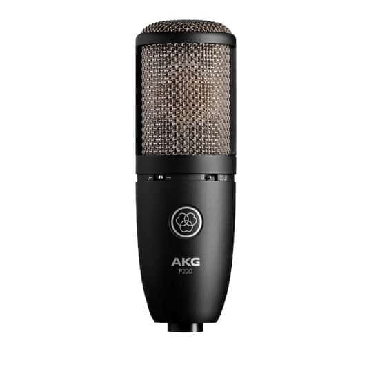 AKG P220 - Mikrofon Pojemnościowy, Wielkomembranowy