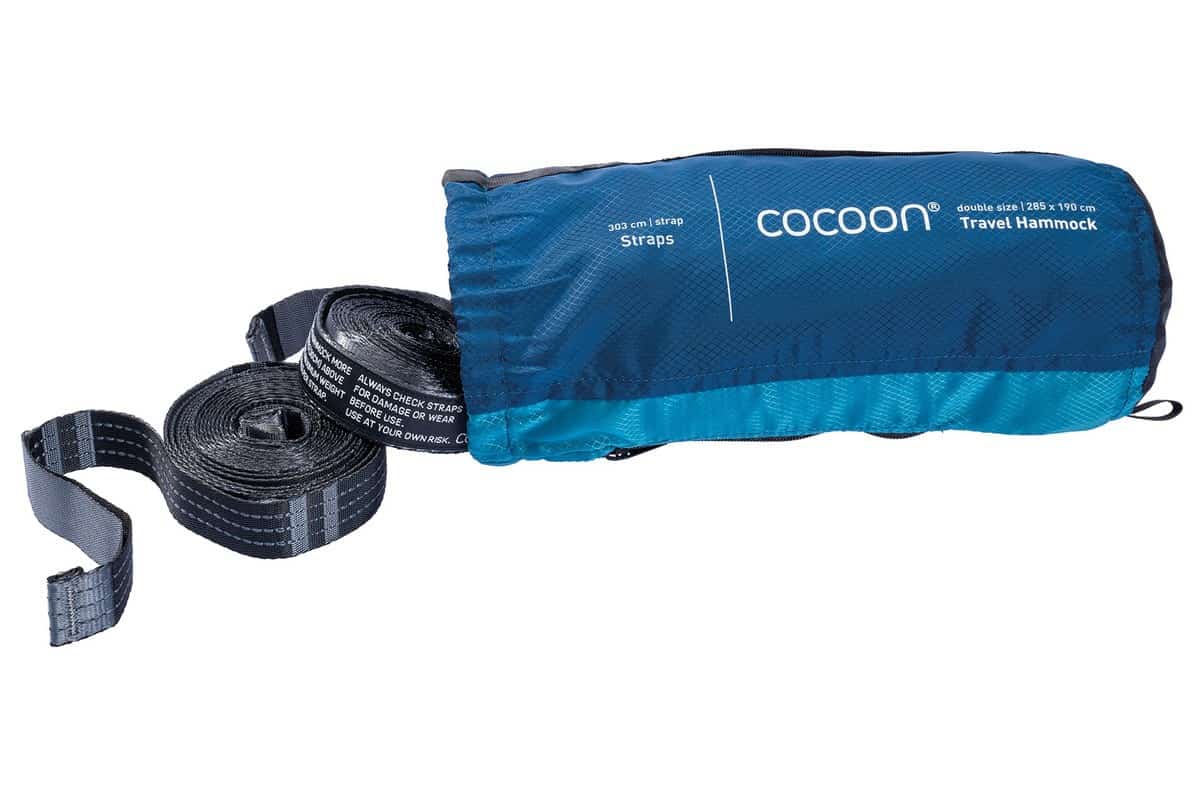 Hamak Cocoon Travel Set Double, blue moon