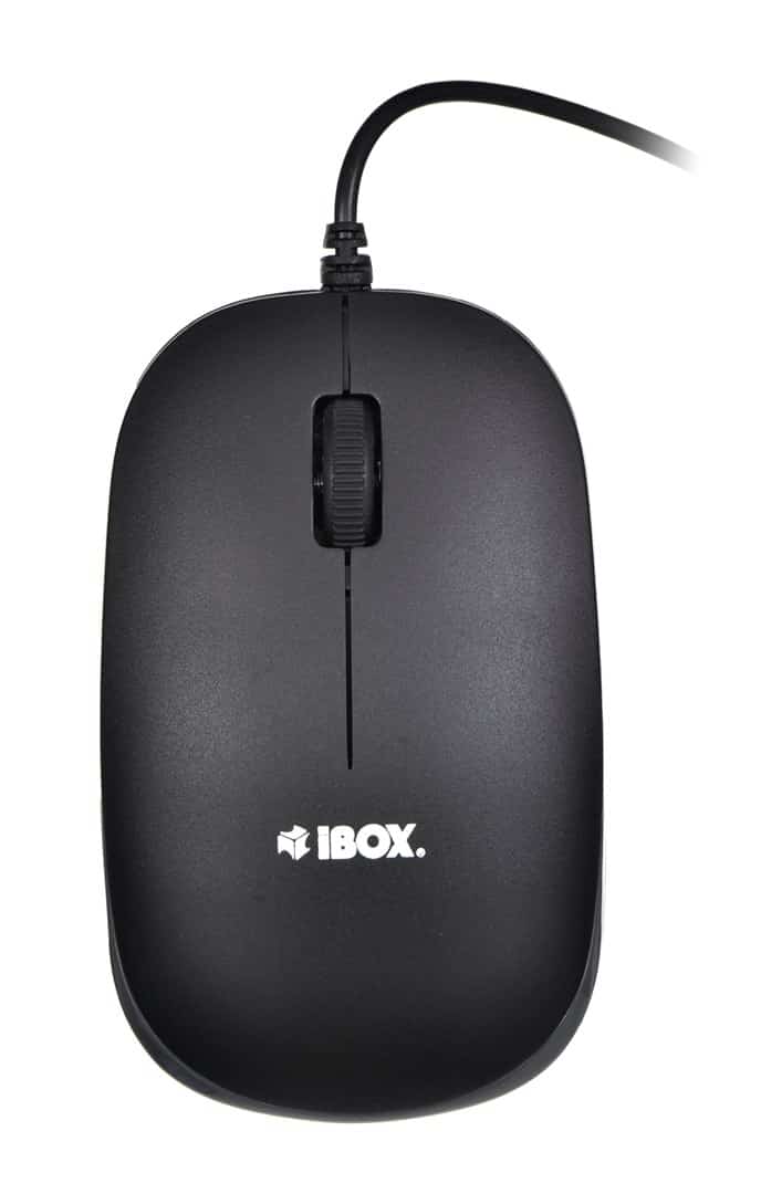 Zestaw klawiaturowy z myszą IBOX IKMS606, czarny