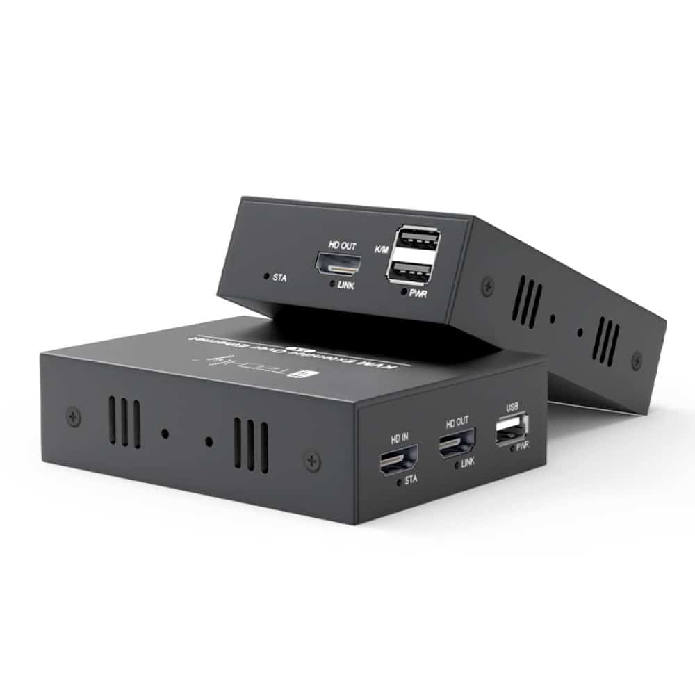 TECHLY EXTENDER KVM HDMI/USB 1080P60HZ DO 100M KAT6