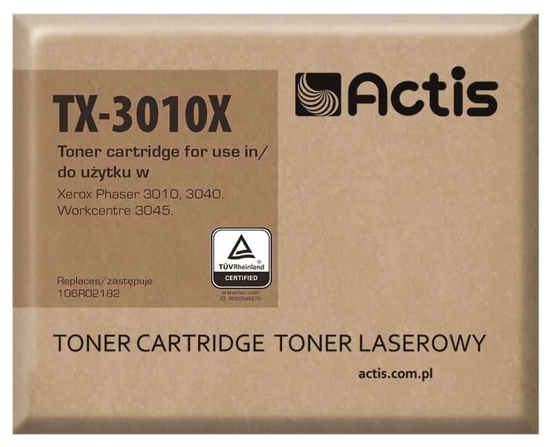 Actis TX-3010X Toner, Kompatybilny z Xerox, 2300 stron, Czarny