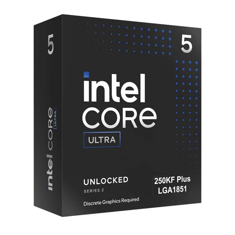 Procesor Intel Core™ Ultra 5 250KF Plus 18 cores up to 5.3 GHz (BX80768250KF)