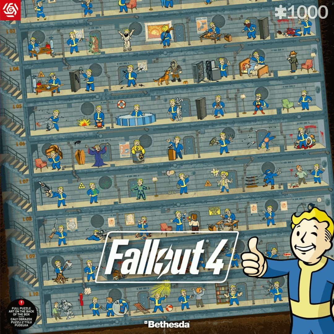 Puzzle Good Loot Gaming Puzzle: Fallout 4 Perk Poster 1000 elementów