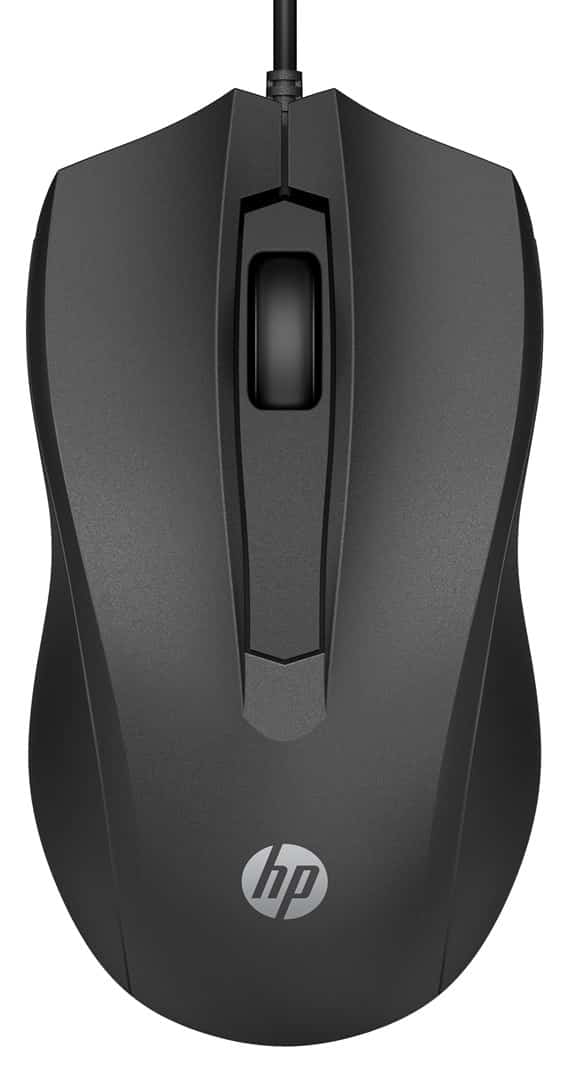 Mysz HP Wired Mouse 100 przewodowa czarna