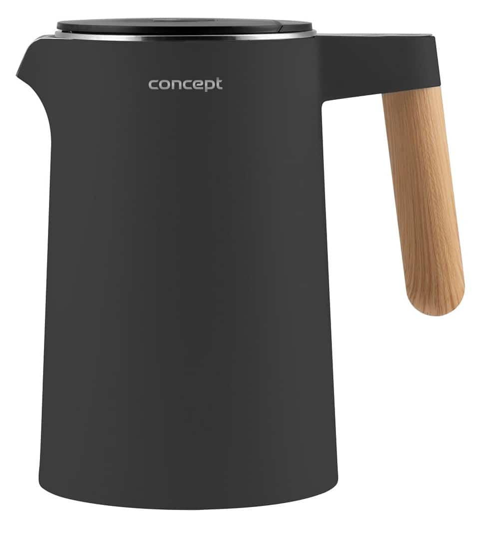 Czajnik elektryczny RK3302 antracytowy CONCEPT, 1,5 l, 7 ustawień temperatury