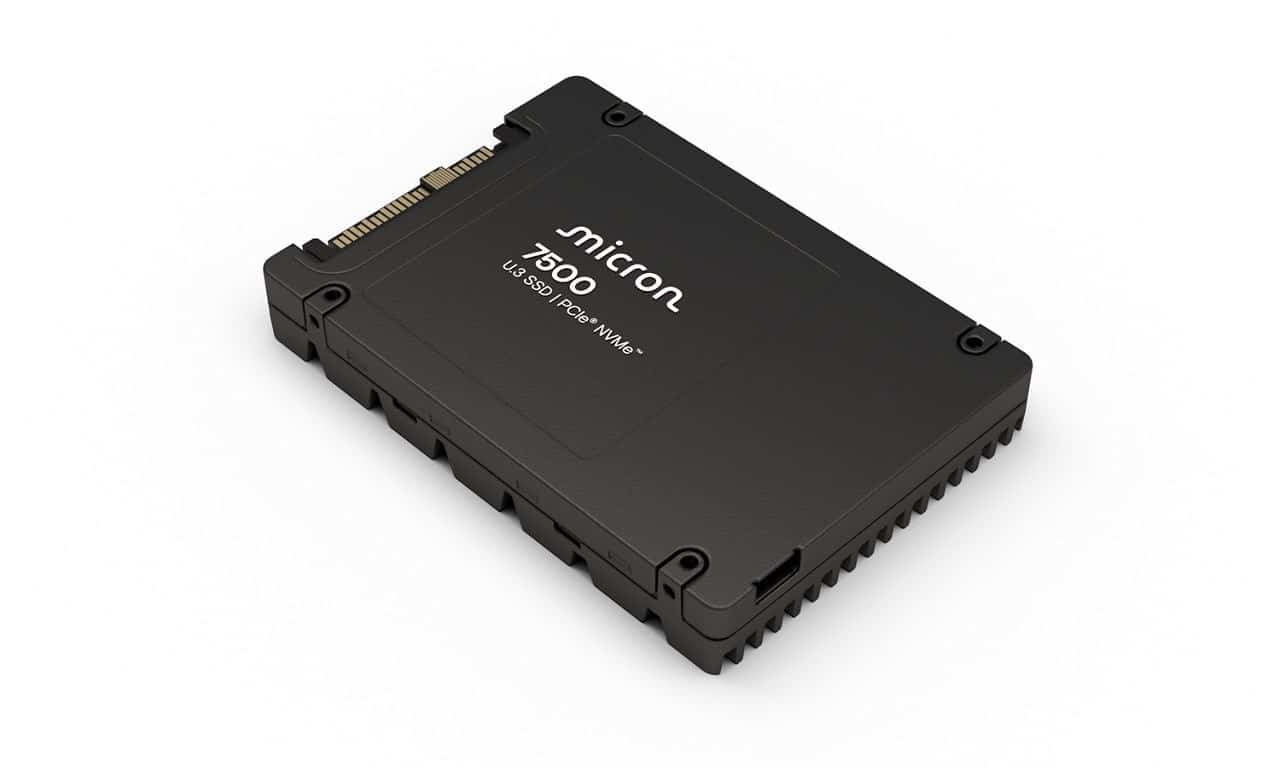 Dysk SSD Micron 7500 PRO 960GB U.3 (15mm) NVMe Gen4 MTFDKCC960TGP-1BK1DABYYT (DWPD 1) TCG Tray