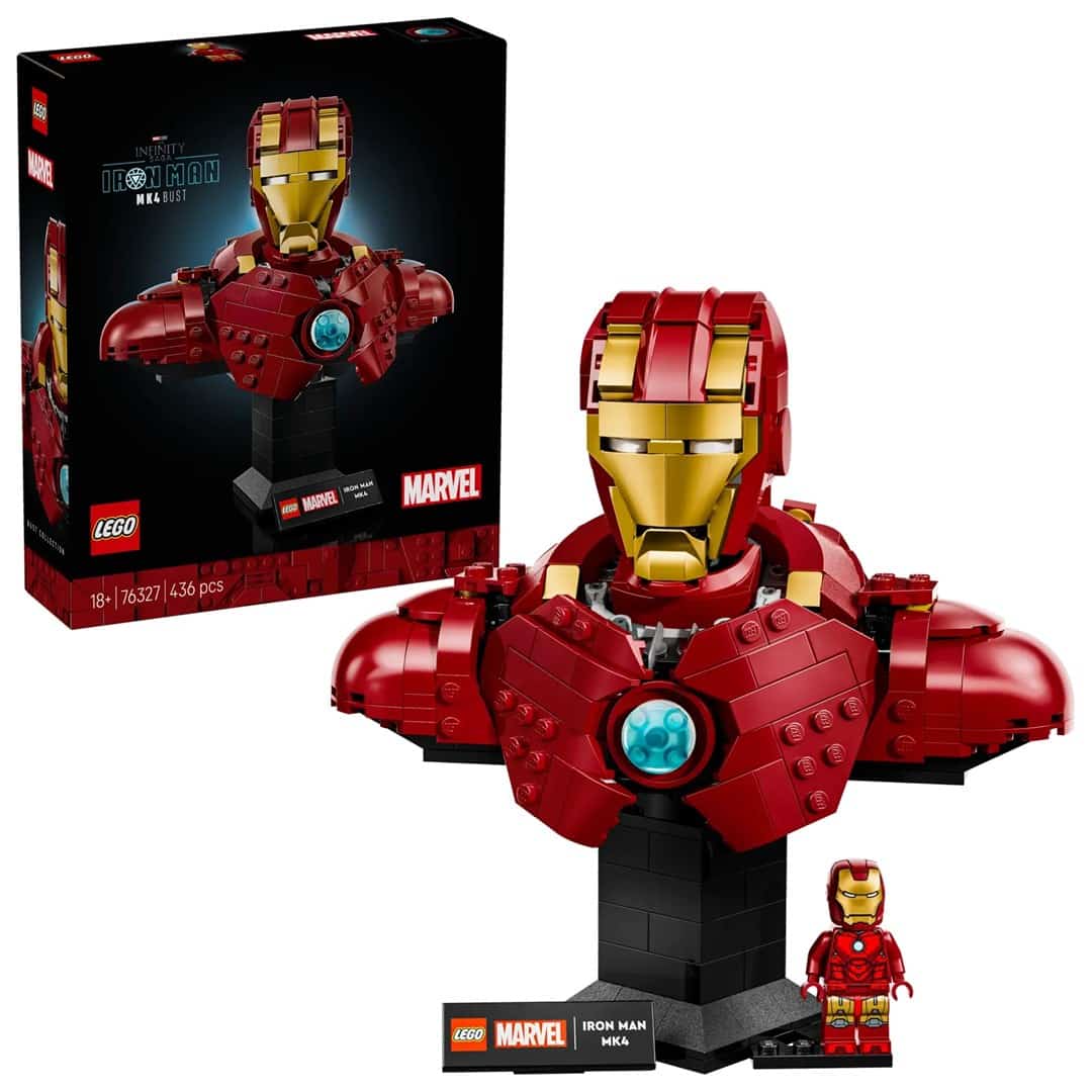 LEGO Marvel - Popiersie Iron Mana MK4