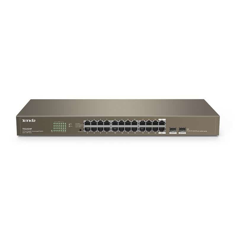 Switch Tenda TEG1024F 24x 10/100/1000Mbps