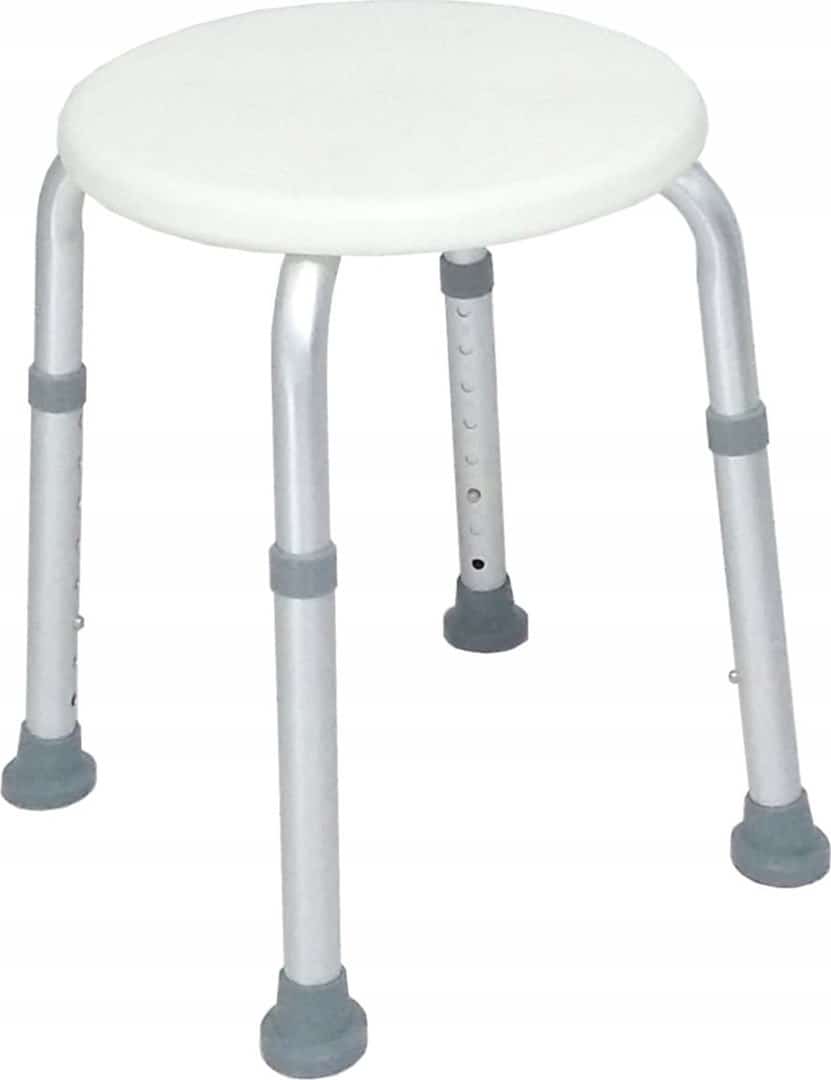 Stołek prysznicowy okrągły AT51117 - Taboret kąpielowy