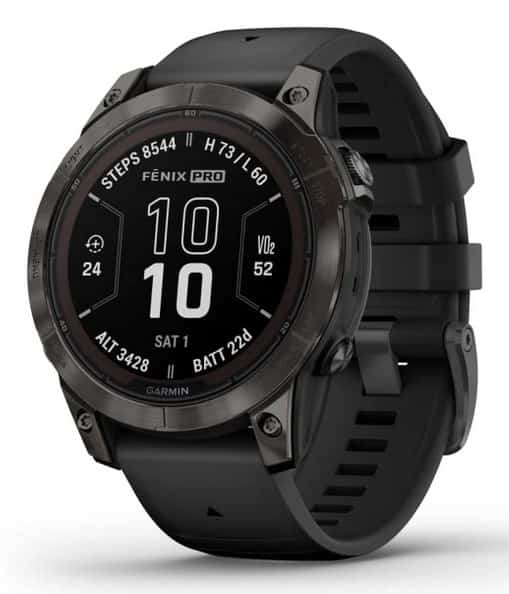 Zegarek Garmin Fenix 7 Pro Sapphire Solar Edition, 47mm MIP Black