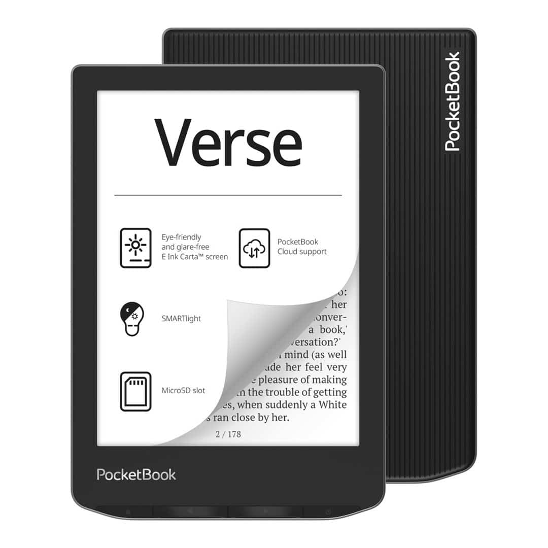 Czytnik Ebook PocketBook Verse 629 6" 8GB Wi-Fi Mist Gray