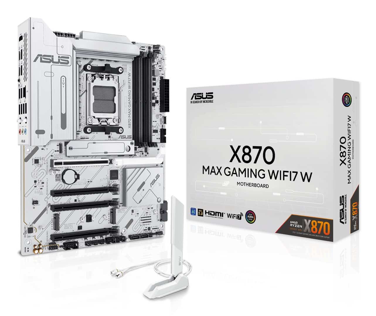 Płyta główna ASUS X870 MAX GAMING WIFI7 White