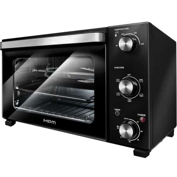 Piekarnik elektryczny MPM MPE-17/T czarny 48L