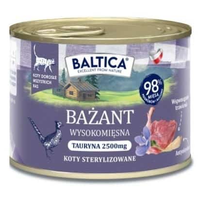 BALTICA SMAKI REGIONÓW Kot dorosły Bażant 185g 185g