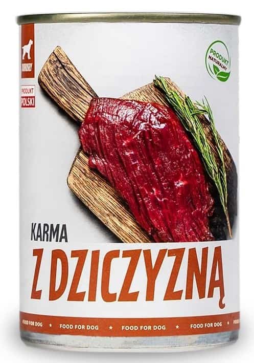 Tuf Tuf Puszka mielonka z dziczyzną 800g