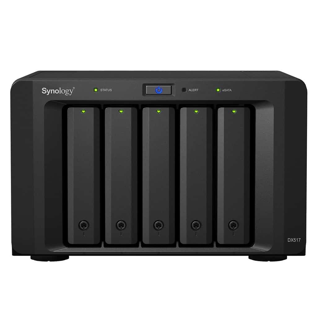 Expansion unit Synology DX517; 5x HDD/SSD; DS923+, DS723+, DS1522+