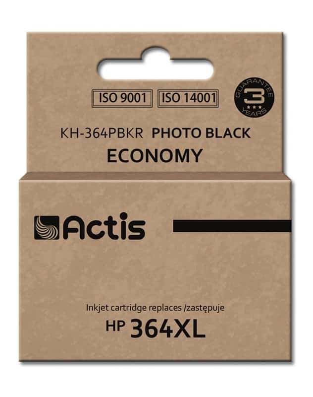 Actis KH-364PBKR Tusz czarny, 12 ml, kompatybilny z HP