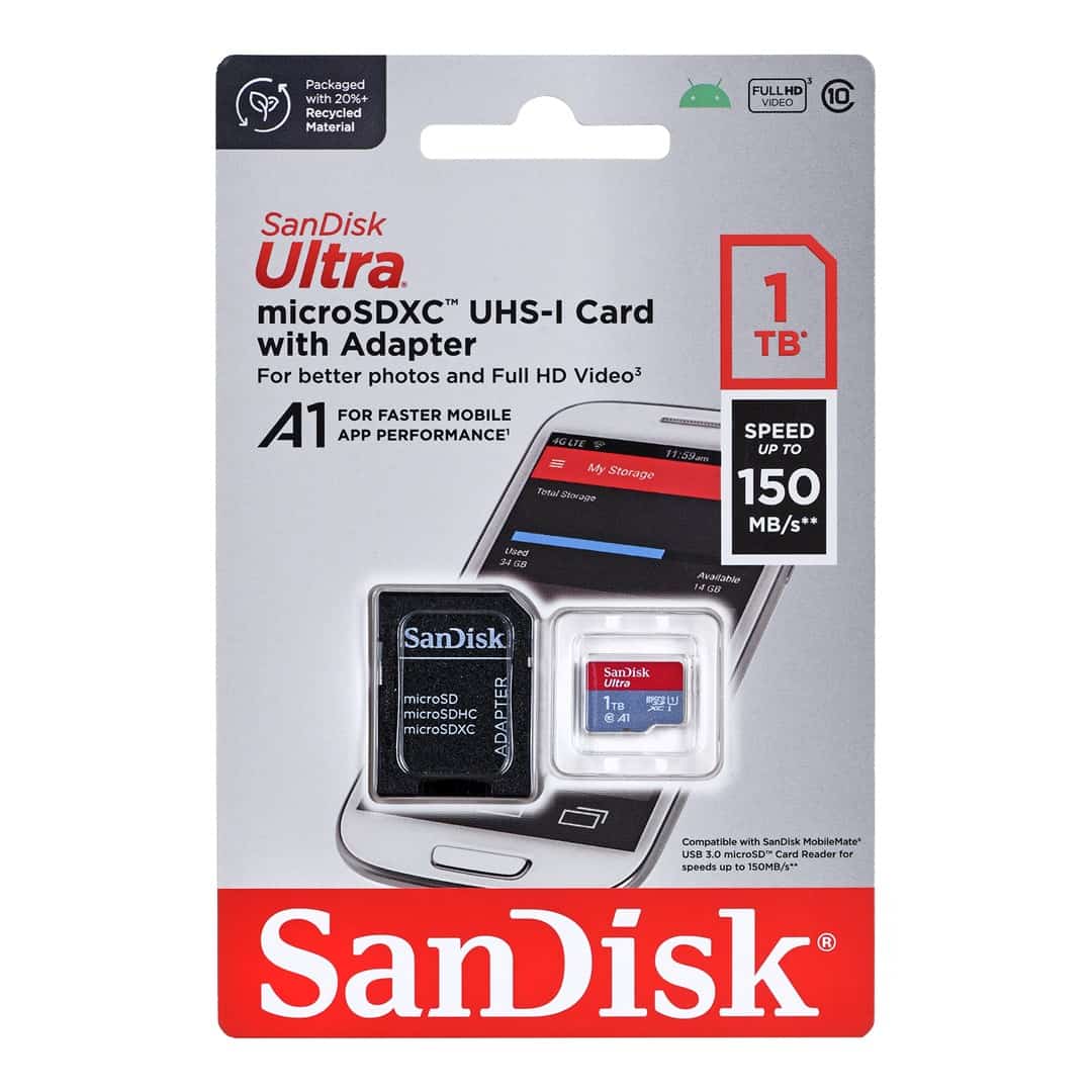 KARTA PAMIĘCI SANDISK ULTRA 1 TB microSDXC