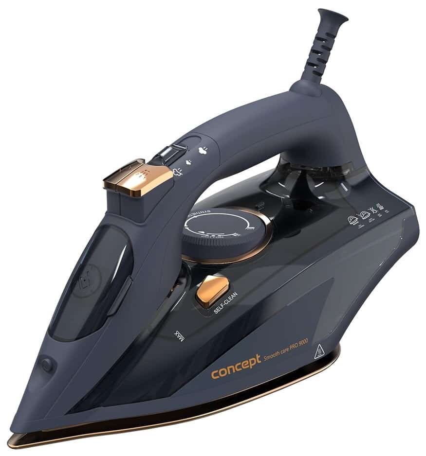 Żelazko parowe CONCEPT ZN9110 niebiesko-złote