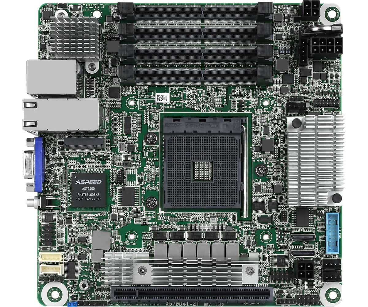 Płyta główna ASRock X570D4I-2T Socket AM4