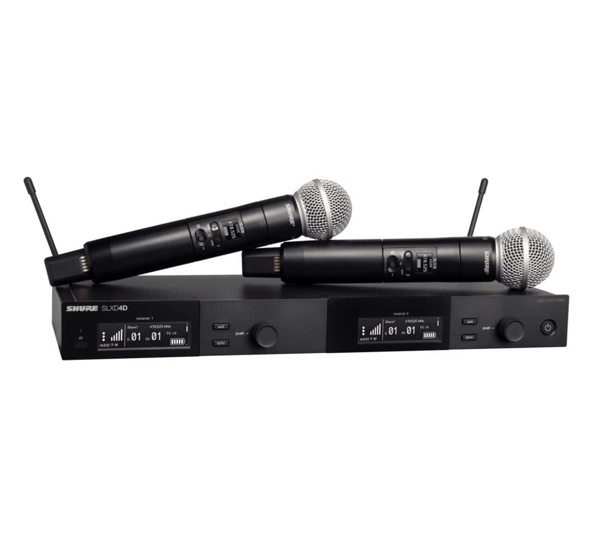 Shure SLXD24DE/SM58-G59 - Podwójny system bezprzewodowy