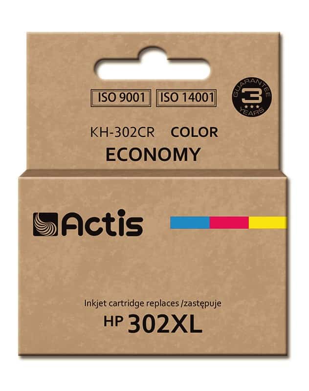Actis KH-302CR Tusz, Zamiennik HP 302XL, 21 ml, Kolor