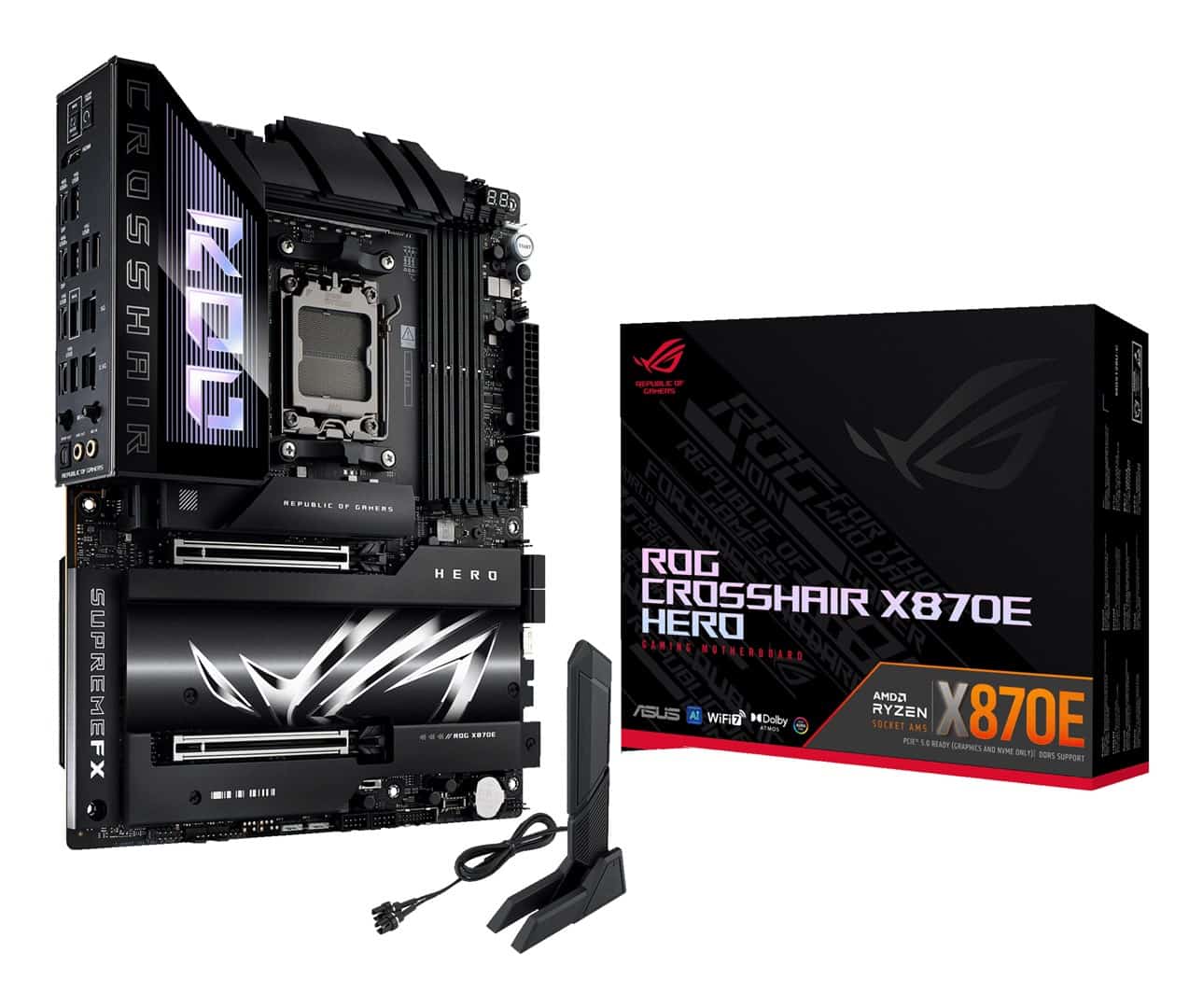 Płyta główna ASUS ROG CROSSHAIR X870E HERO Socket AM5