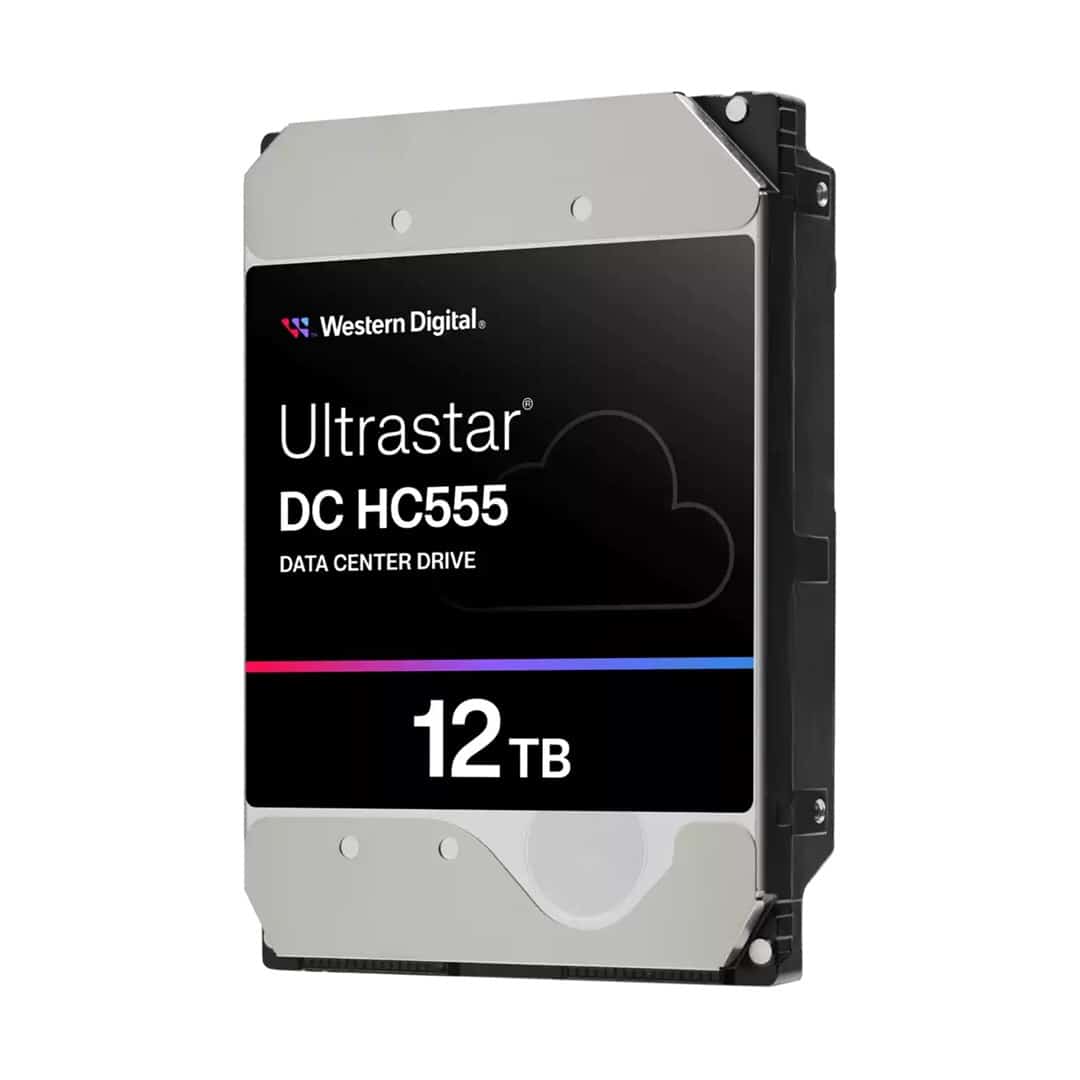 Dysk serwerowy HDD Western Digital Ultrastar DC HC555 WUH722012CL5204 (12 TB; 3.5"; SAS)