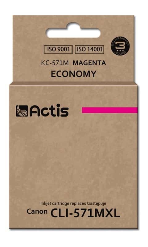 Actis KC-571M Tusz 12 ml Czerwony do Canon Pixma