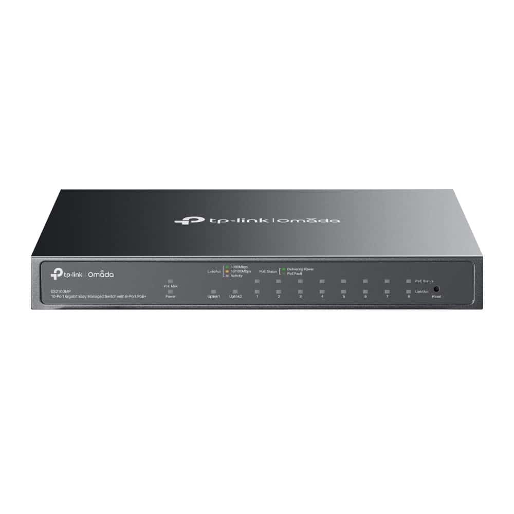 Switch TP-LINK ES210GMP Omada 10-Port Gigabit