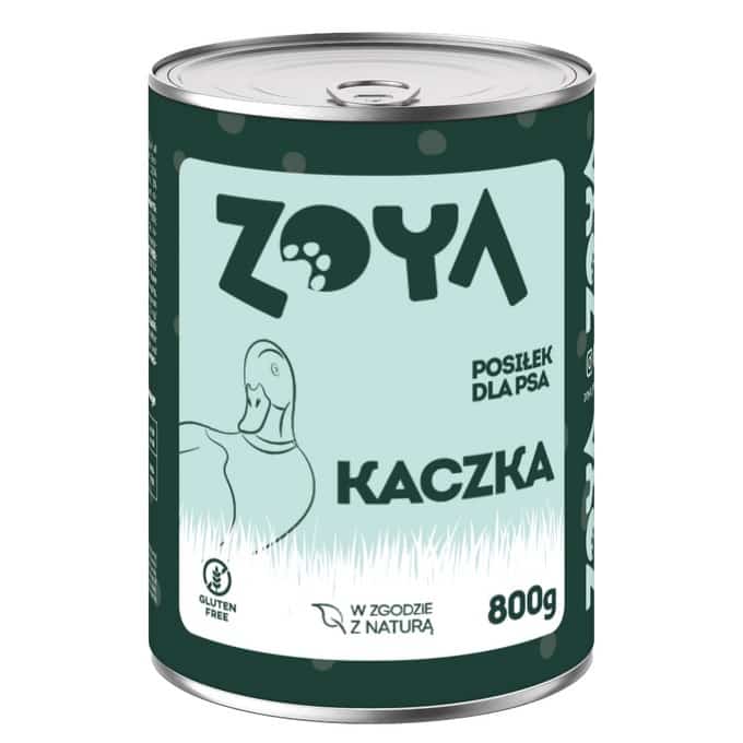 ZOYA Kaczka – puszka - Karma mokra dla psów - 800g