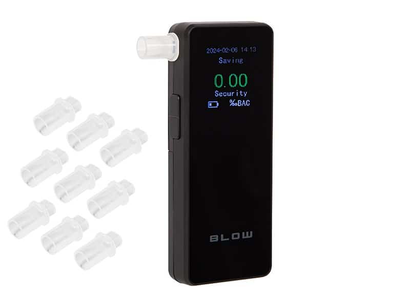 BLOW ALKOMAT-TESTER TRZEŹWOŚCI BLOW 9900 BLACK