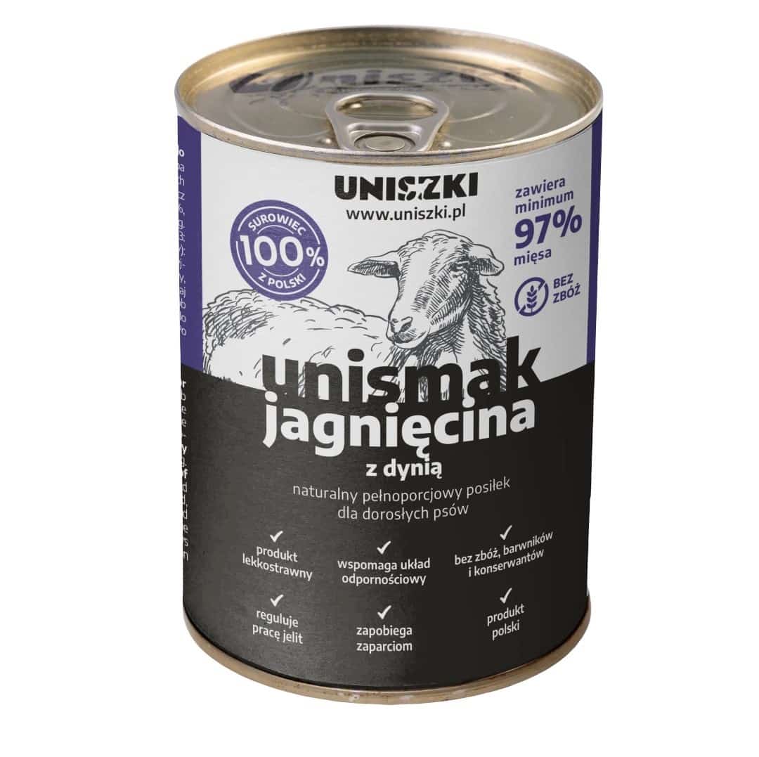 UNISZKI Unismak Jagnięcina 400g