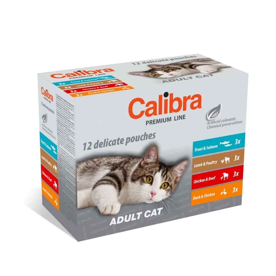 CALIBRA CAT premium adult multipack 12x100g