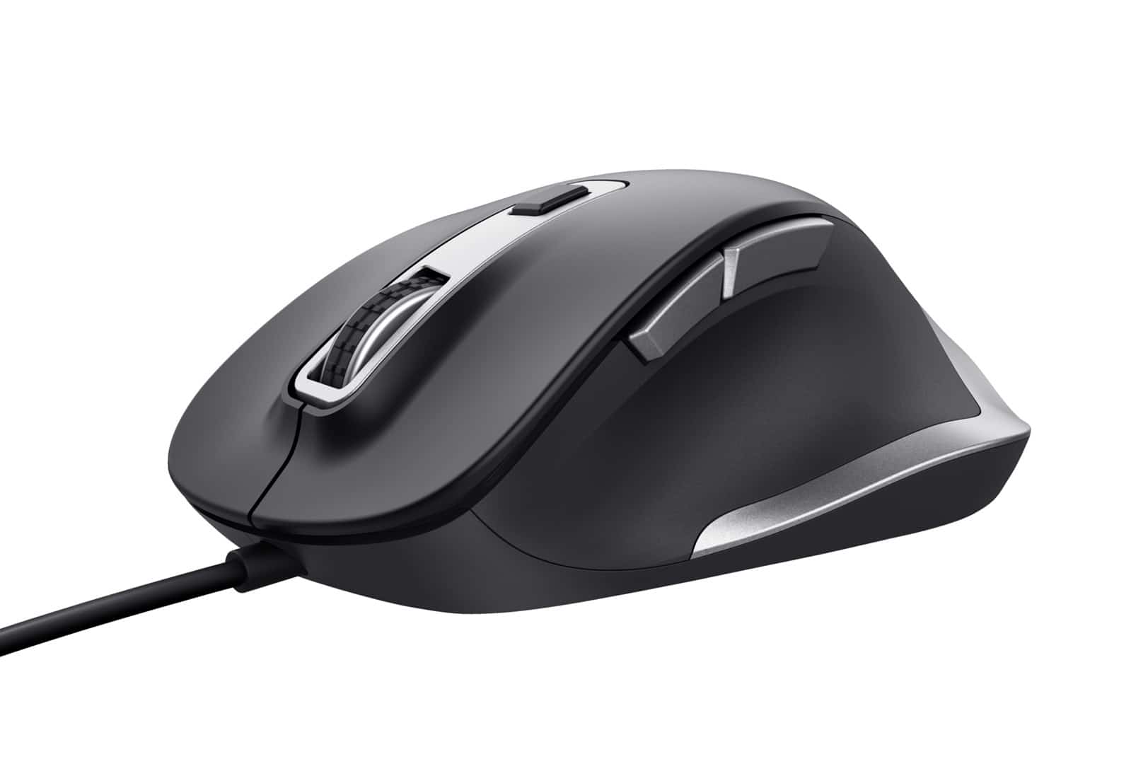 Mysz TRUST FYDA Wired ECO - Praworęczna, Monochromatyczna